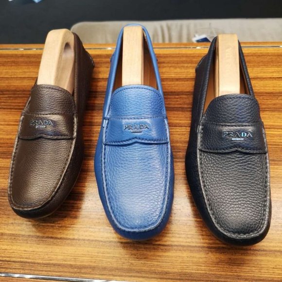 Business casual leather shoes